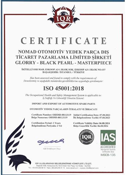 ISO 45001:2018