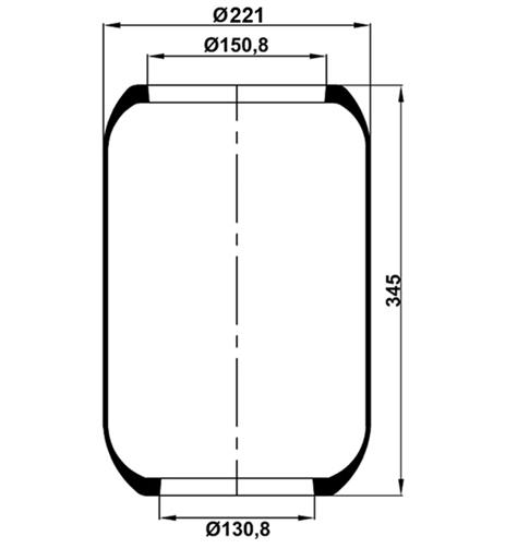 Körük Roll Rz415-25 - 12.88.081.90038