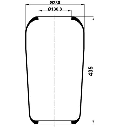 Körük Roll 946N - 23.88.081.90033