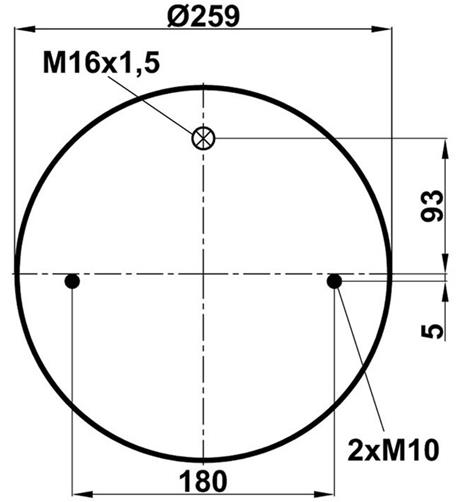 Körük Komple Metal Piston 6609Np01 - 12.88.081.90028