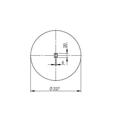 Körük Komple Metal Piston 6609Np01 - 12.88.081.90028