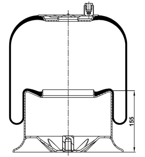 Körük Komple Metal Piston 4157Np09 Voss 230 - 17.88.081.90024