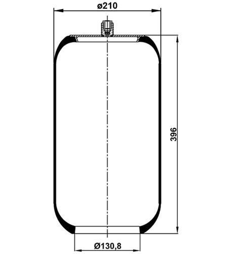 Körük Pistonsuz 4644N - 23.88.081.90040