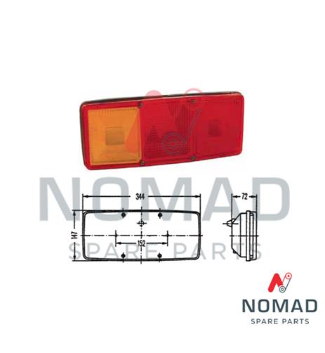 Tail Lamp W/Out Plate - 83.99.068.30939