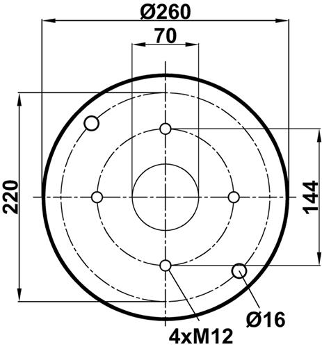 Körük Komple Metal Piston W01M588747 - 17.88.081.90155