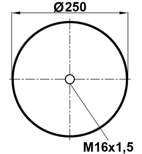 Körük Komple Metal Piston 4183Np01(Voss230) - 17.88.081.90167