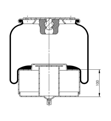 Körük Komple Metal Piston 6613Np01 - 12.88.081.90151