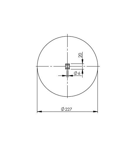 Körük Komple Metal Piston 6613Np01 - 12.88.081.90151