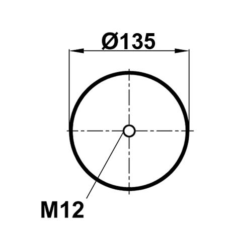 Körük Pistonsuz W01m587315 - 13.88.081.90176