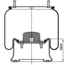 41.88.081.90177 - Körük Komple Metal Piston 4810Np05