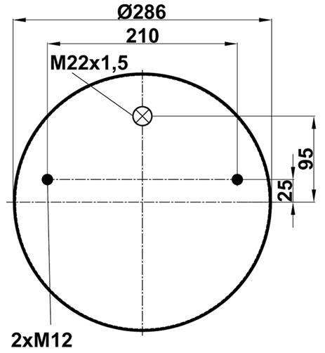 Körük Komple Metal Piston 4810Np05 - 41.88.081.90177