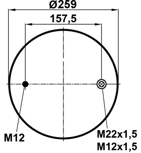 Körük Pistonsuz 4157Np05 - 84.88.777.90009