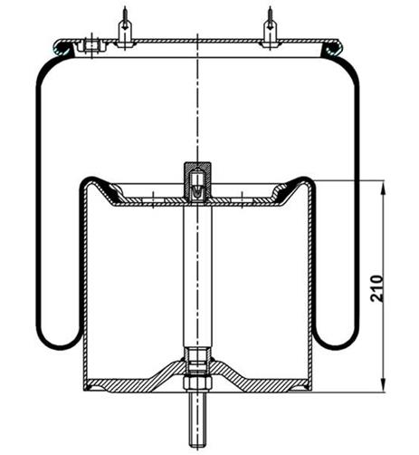 Körük Komple Metal Piston 4913Np02 - 13.88.777.90136