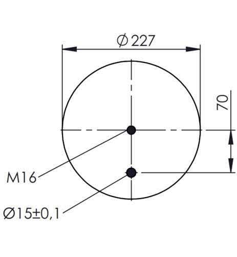 Körük Komple Metal Piston 4913Np02 - 13.88.777.90136