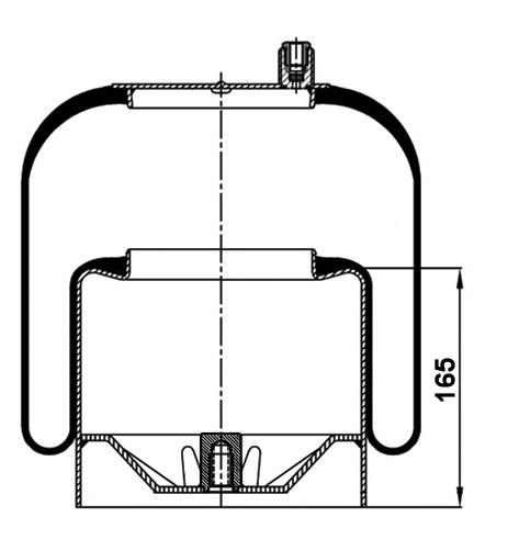 Körük Komple Metal Piston 4390Np01 (Voss230) - 17.88.777.90189