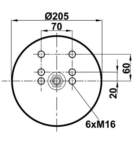 Körük Komple Metal Piston 941MB - 39.88.777.90019