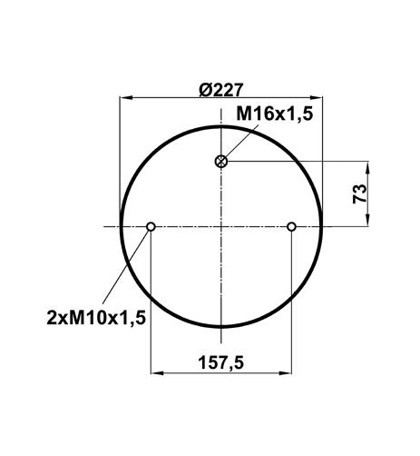 Körük Komple Metal Piston 36251K - 13.88.777.90146