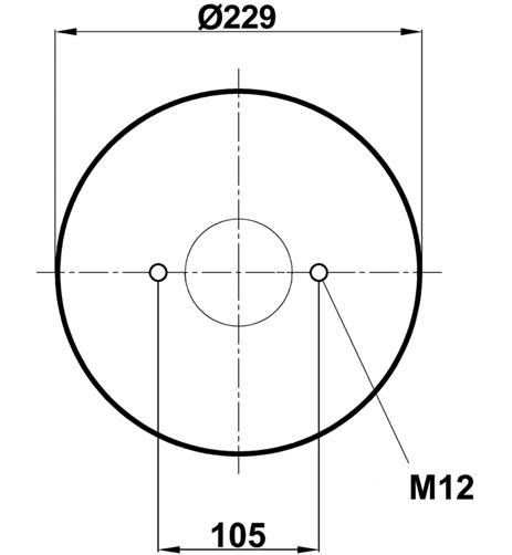 Körük Komple Metal Piston 36251K - 13.88.777.90146