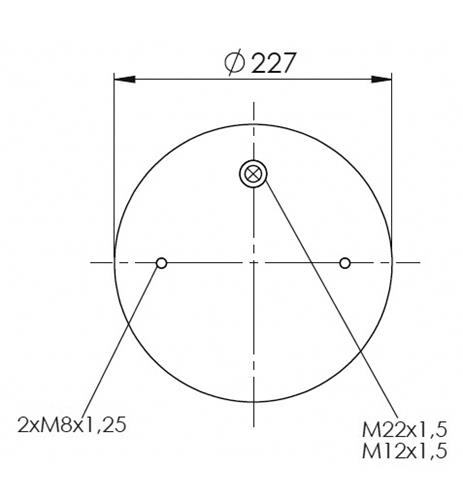 Körük Pistonsuz 6318S - 40.88.777.90050