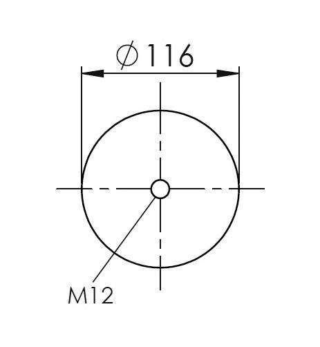 Körük Pistonsuz 6318S - 40.88.777.90050