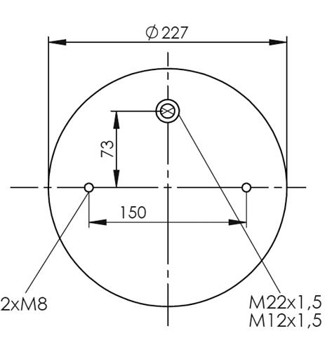 Körük Komple Plastik Piston 6318 - 40.88.777.90049