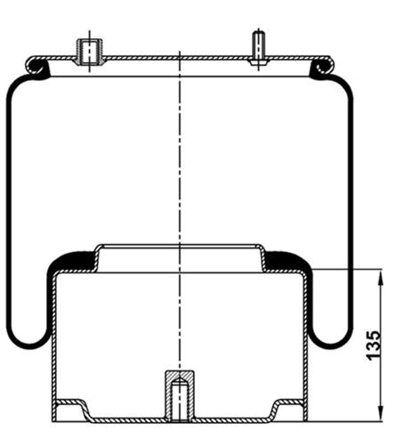 Körük Komple Metal Piston 887MK1 - 14.88.777.90194