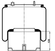 14.88.777.90194 - Körük Komple Metal Piston 887MK1