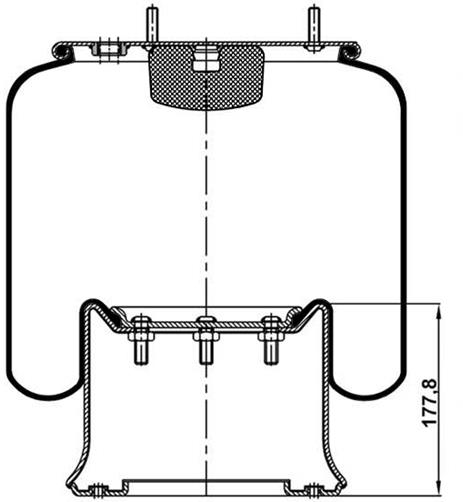 Körük Komple Metal Piston 811MB - 14.88.777.90196