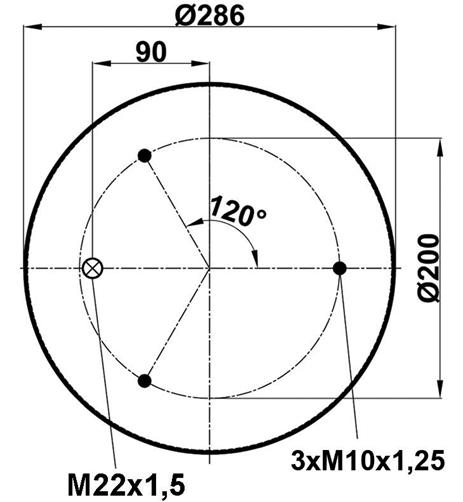 Körük Komple Metal Piston 811MB - 14.88.777.90196