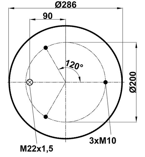 Körük Pistonsuz 811Mb/O - 14.88.777.90016