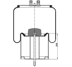 84.88.777.90134 - Körük Komple Metal Piston 4912Np07