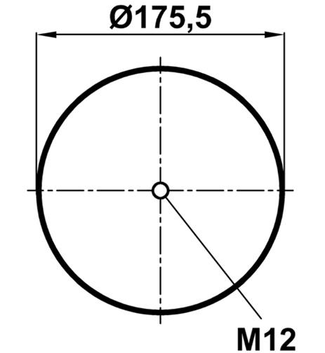 Körük Pistonsuz 1318P - 45.88.777.90112