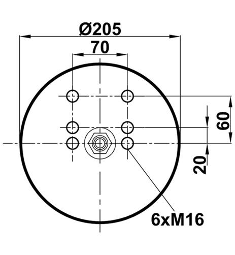 Körük Komple Metal Piston 940MB - 39.88.777.90021