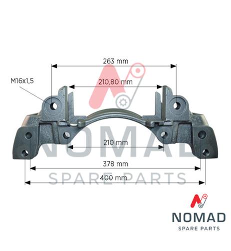 Kaliper Balata Tasıyıcı Sol 22,5'' - 83.95.384.32808