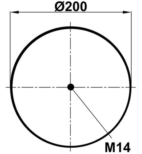 Körük Komple Metal Pıston 6605Np01 - 12.88.081.90056