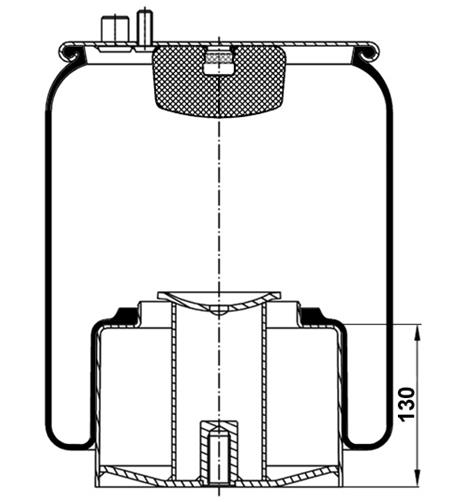 Körük Komple Metal Pistonlu 4883N1P06 - 11.88.081.90197