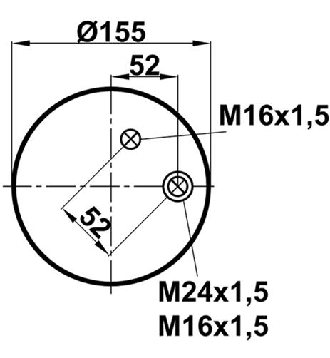 Körük Pistonsuz 4390N2 - 17.88.081.90086