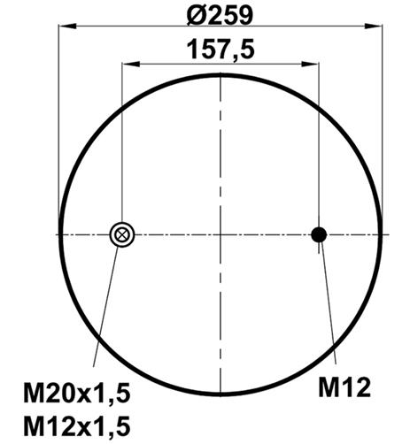 Körük Pistonsuz 4960NP02 - 39.88.081.90198