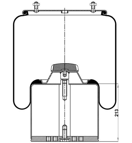 Körük Komple Metal Piston 942MB - 39.88.777.90186