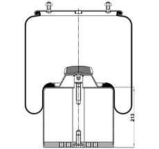 39.88.777.90186 - Körük Komple Metal Piston 942MB