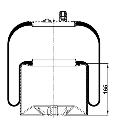 Körük Komple Metal Piston 4183Np24 (Voss 230) - 17.88.777.90211