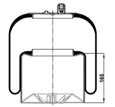 17.88.777.90211 - Körük Komple Metal Piston 4183Np24 (Voss 230)