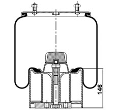 39.88.777.90213 - Körük Komple Plastik Piston 940Mb