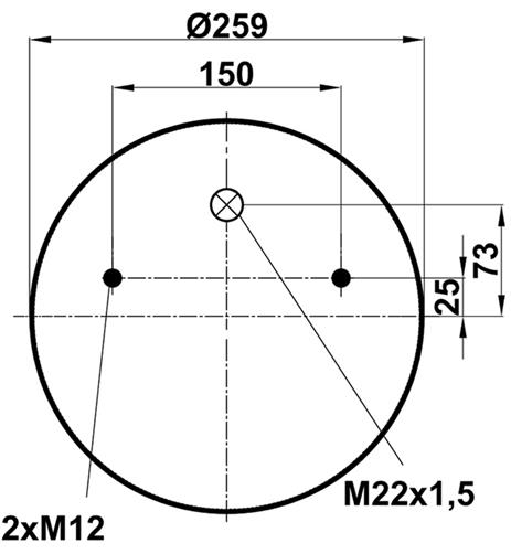 Körük Komple Plastik Piston 940Mb - 39.88.777.90213