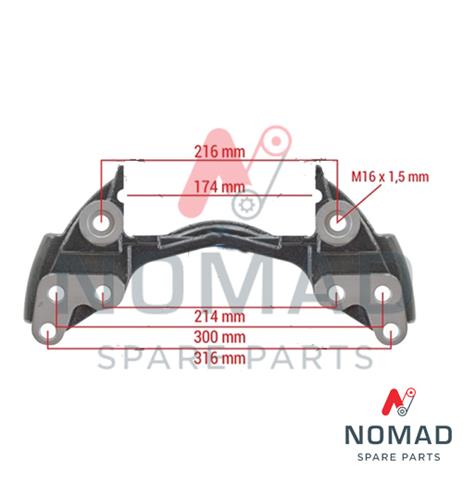 Caliper Carrier  - 17.95.384.20928