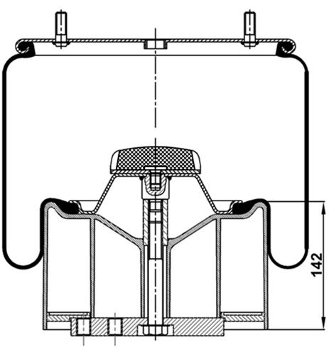 Körük Komple Plastic Piston 4881Np02 - 39.88.777.90221