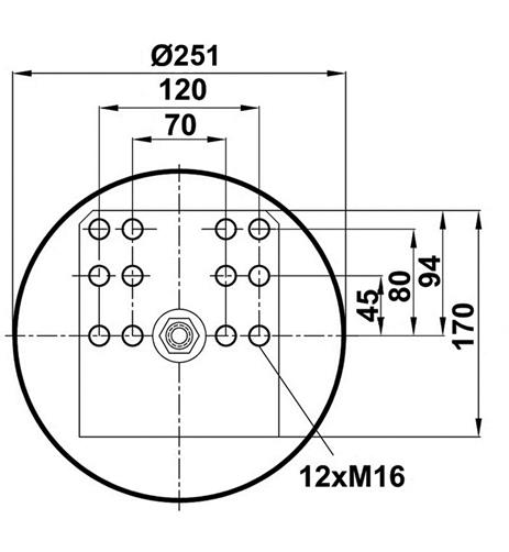 Körük Komple Plastic Piston 4881Np02 - 39.88.777.90221