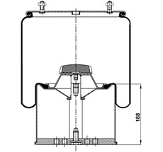 39.88.777.90108 - Körük Komple Metal Piston 881Mb