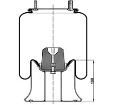 92.88.777.90163 - Körük Komple Metal Piston 4159Np03