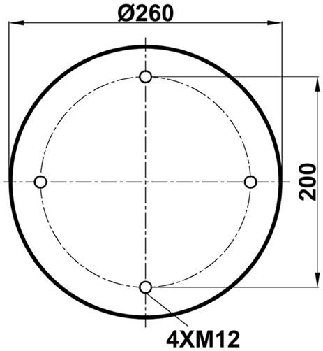 Körük Komple Metal Piston 4159Np03 - 92.88.777.90163